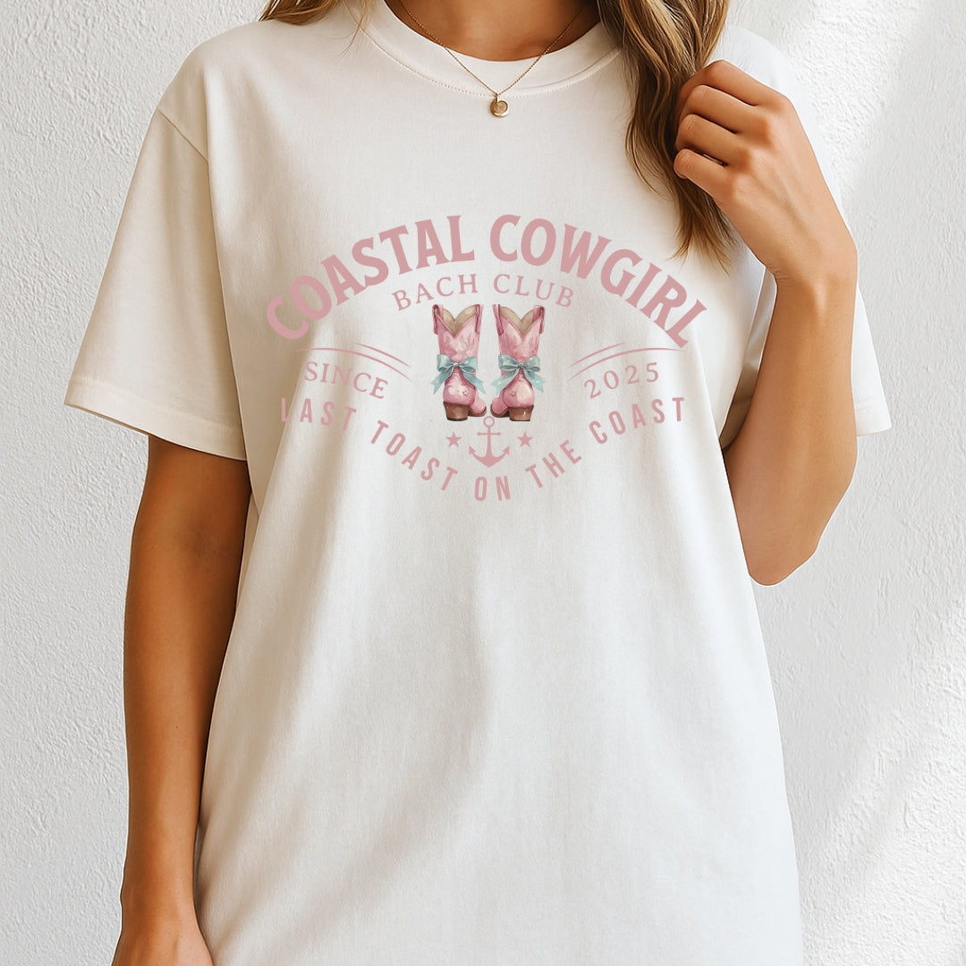Coastal Cowgirl Last Toast On The Coast 2025 T-Shirt