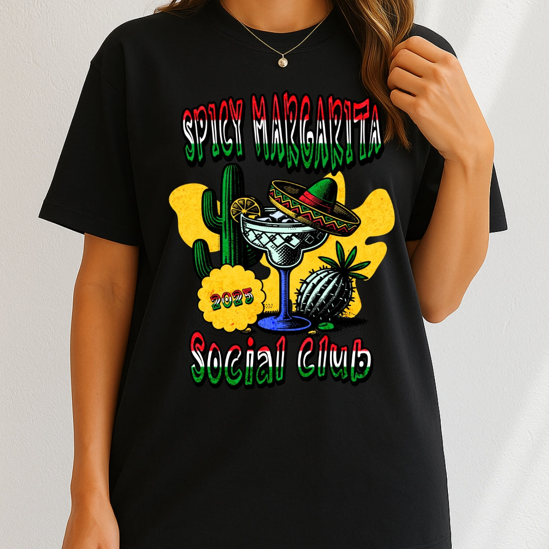 Spicy Margarita Social Club 2025 T-Shirt