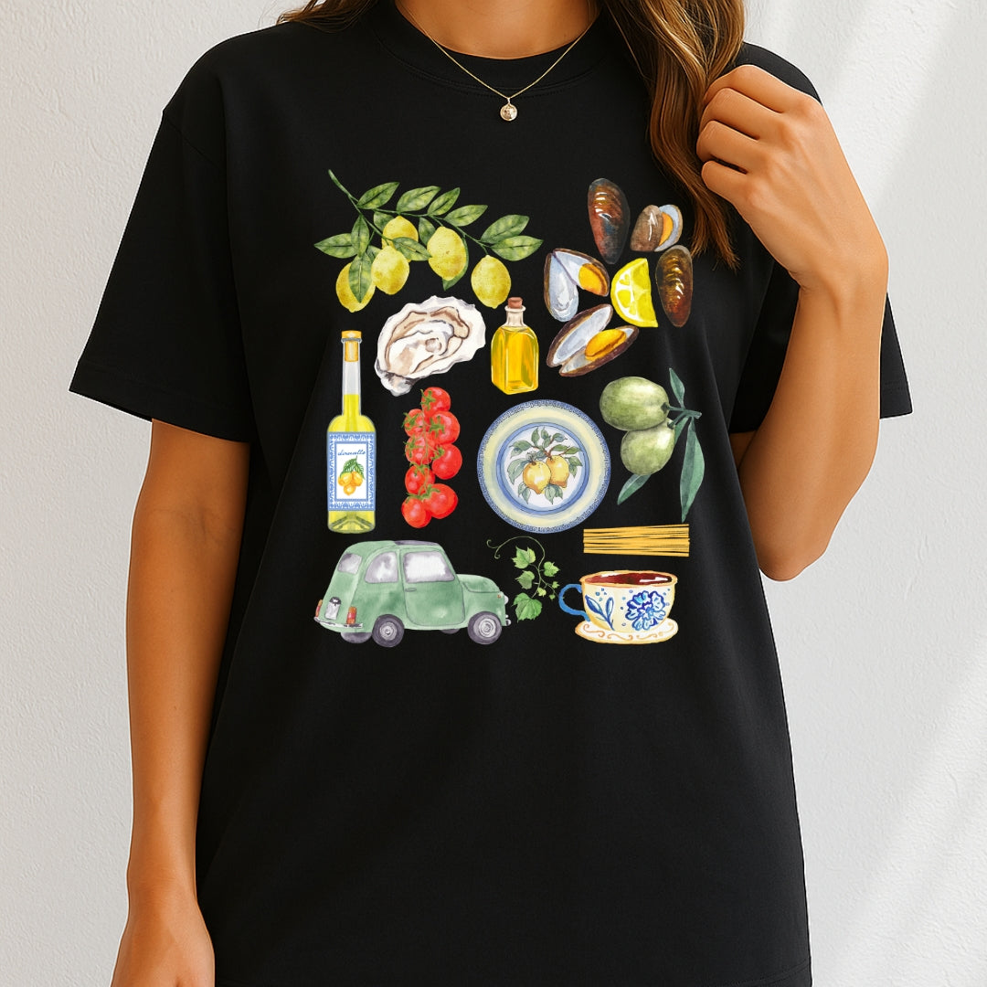 Italian summer Coastal T-Shirt