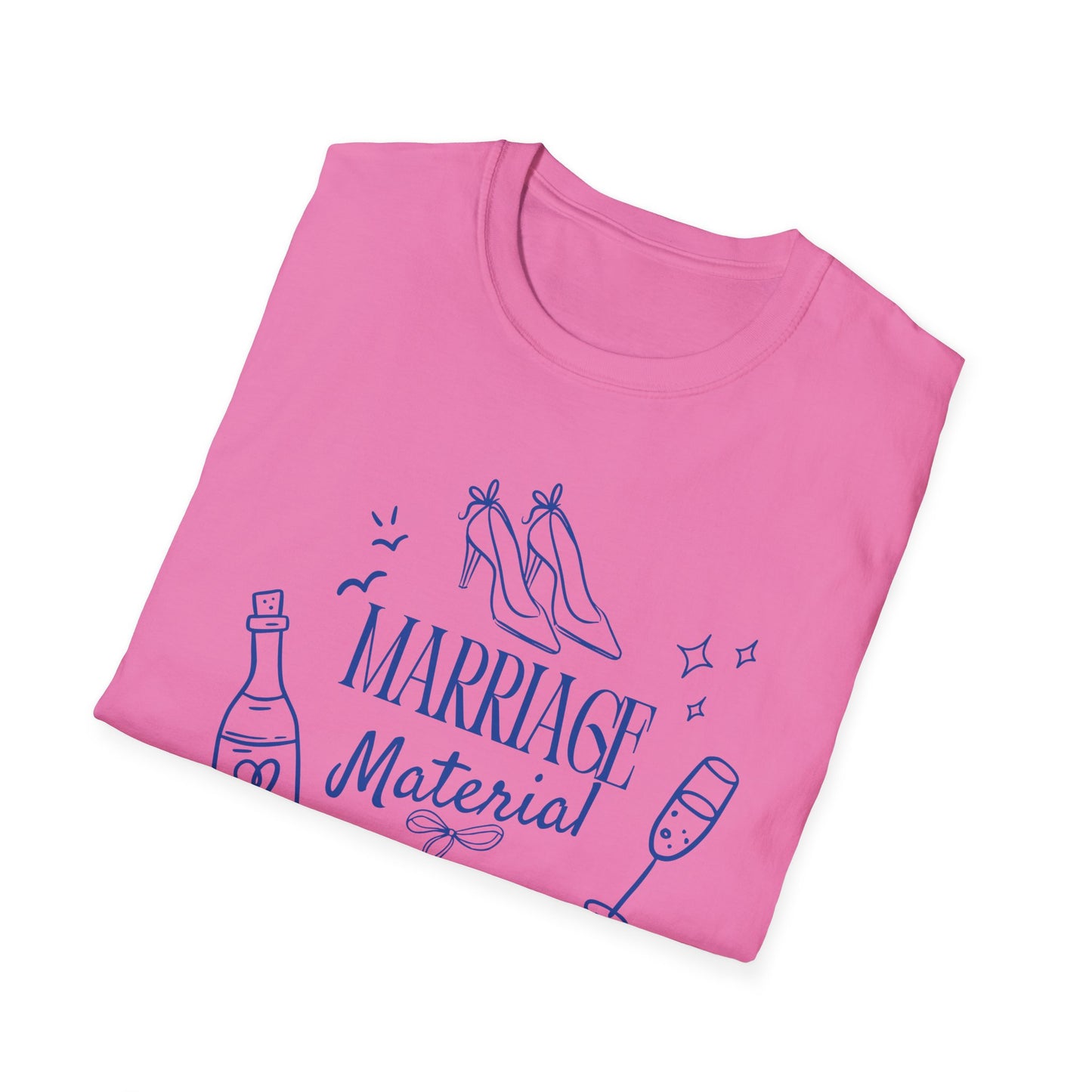 Marriage Material  Bride T-Shirt