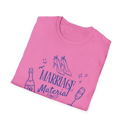 Marriage Material  Bride T-Shirt