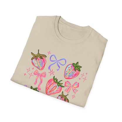 Strawberry bow market T-Shirt