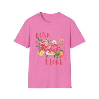 Rosa Fiore Farmers Market T-Shirt