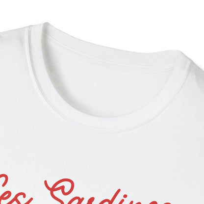 Les sardines Coastal beach Fisherman Aesthetic T-Shirt