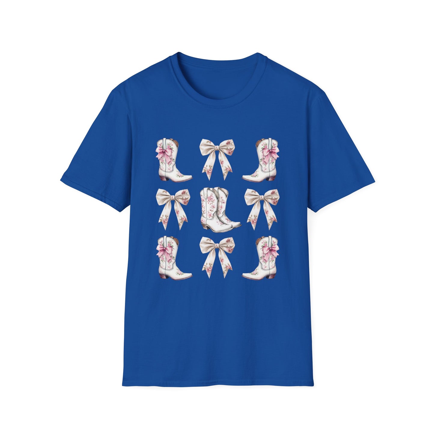 Cowgirl Pink Toile Bows T-Shirt