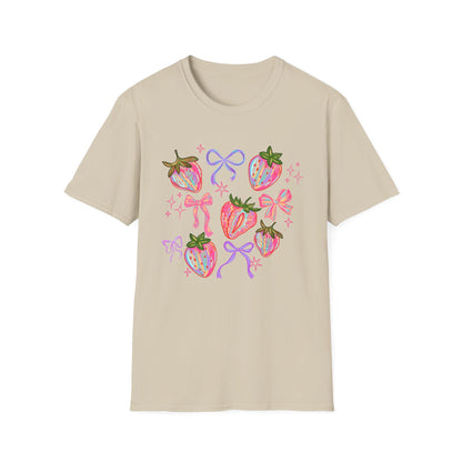 Strawberry bow market T-Shirt