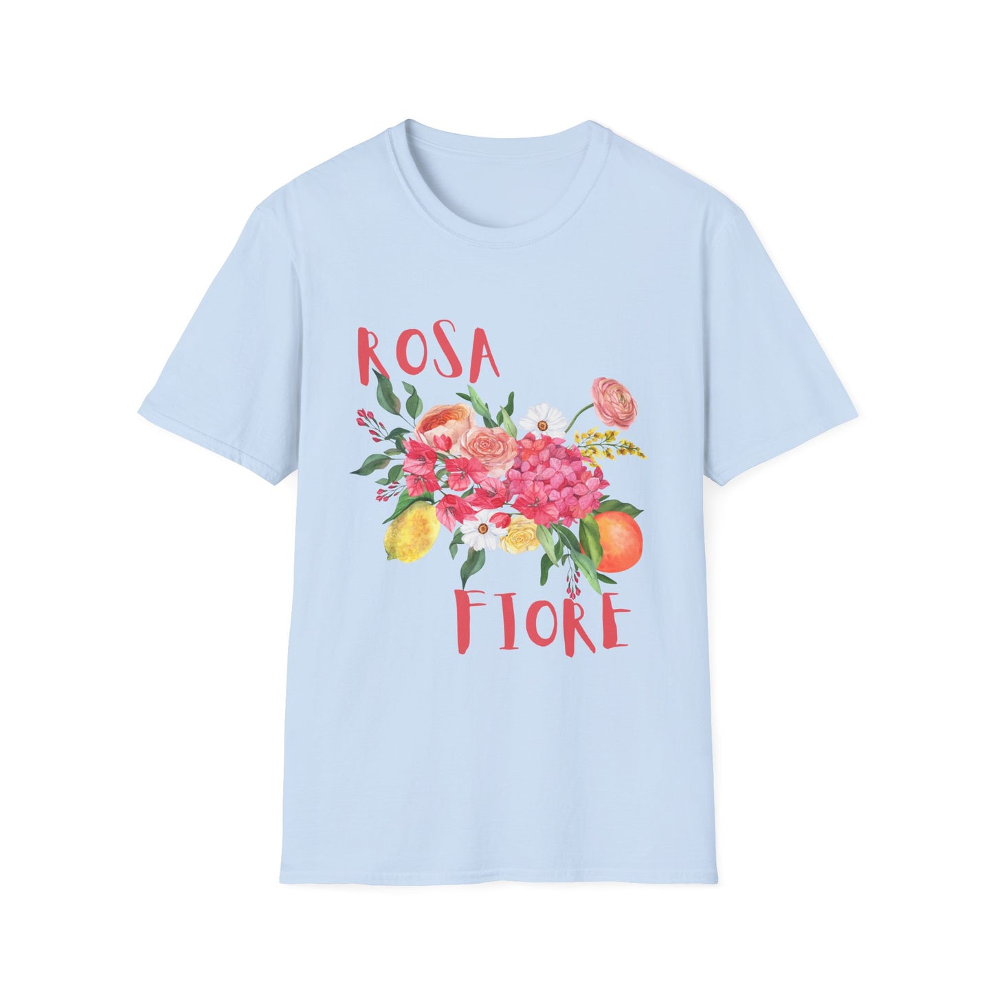 Rosa Fiore Farmers Market T-Shirt