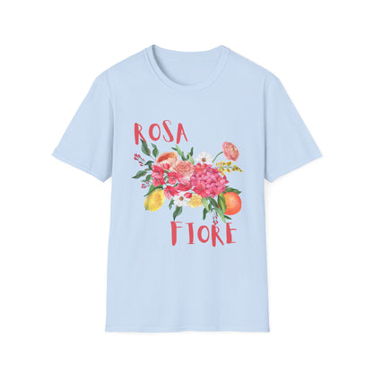 Rosa Fiore Farmers Market T-Shirt
