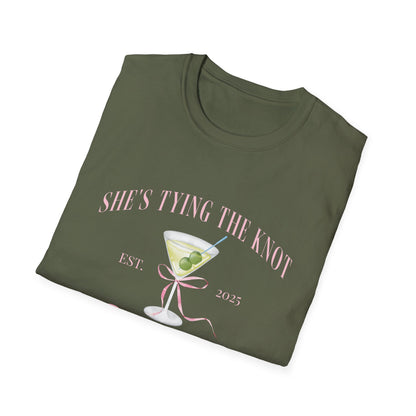 She's tying the knot 2025 T-Shirt