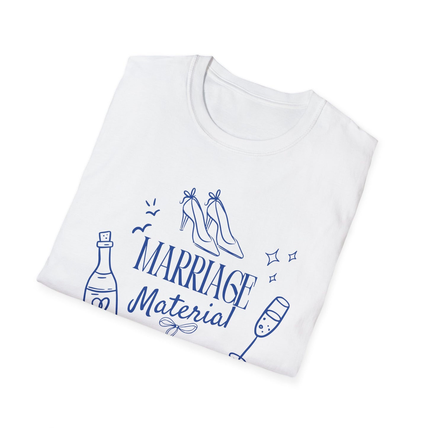 Marriage Material  Bride T-Shirt