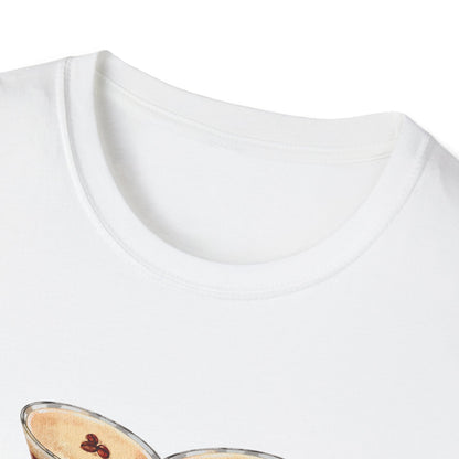 Espresso martinis Pink coquette bows Tini time T-Shirt