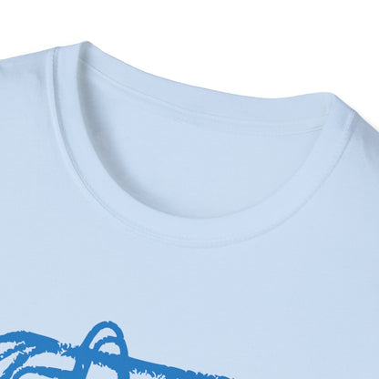 Les sardines Coastal beach Fisherman Aesthetic T-Shirt