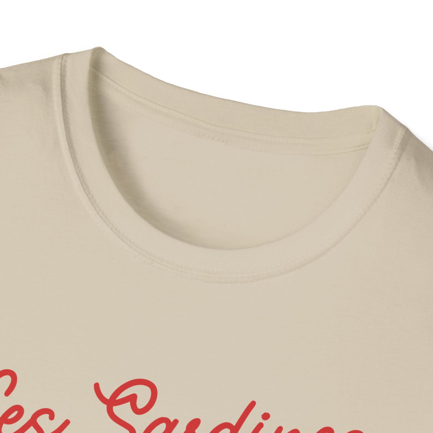 Les sardines Coastal beach Fisherman Aesthetic T-Shirt