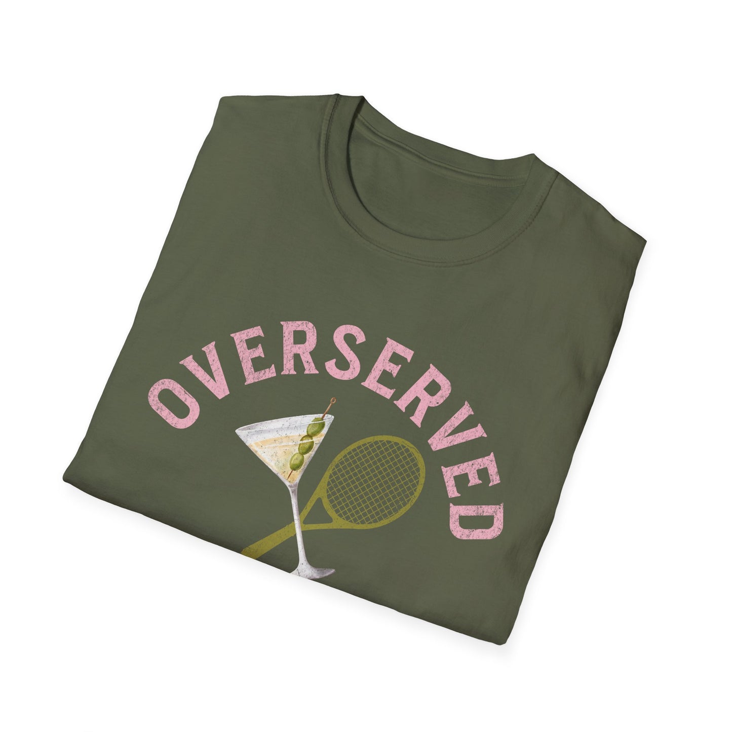 Overserved tennis and tinis club T-Shirt