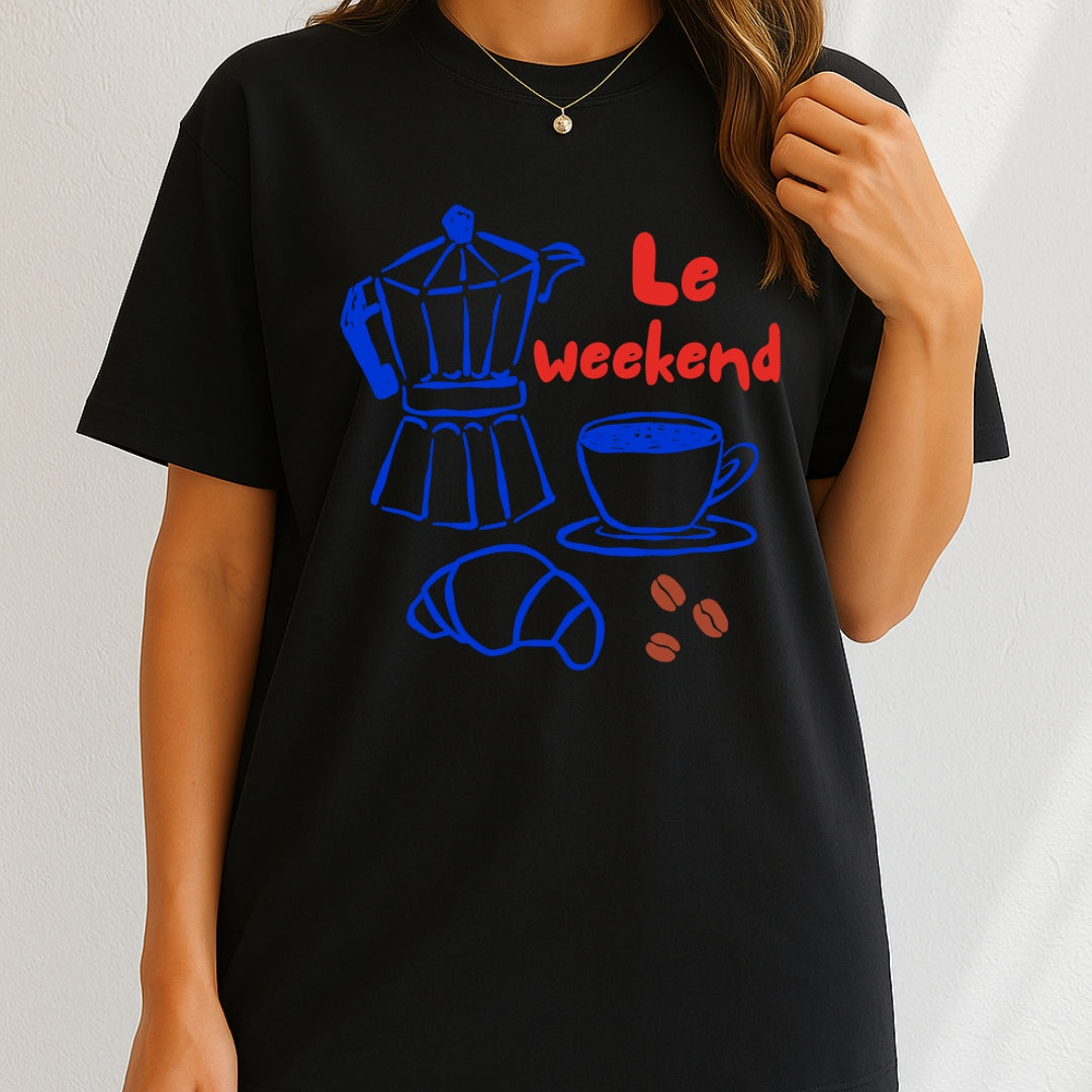 Le weekend coffee T-Shirt
