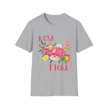 Rosa Fiore Farmers Market T-Shirt