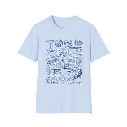 La Dolce Vita Italian Coastal T-Shirt