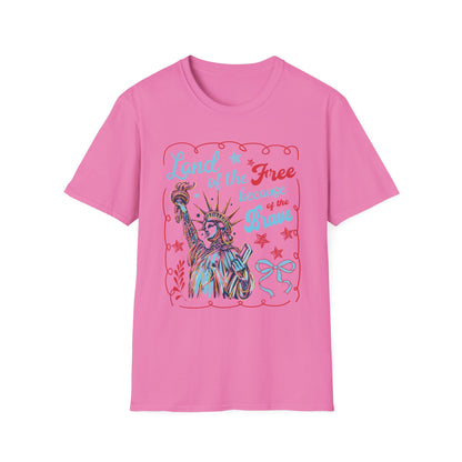 USA coquette bow T-Shirt