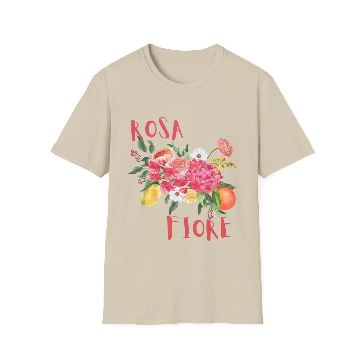 Rosa Fiore Farmers Market T-Shirt