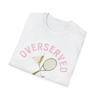 Overserved tennis and tinis club T-Shirt