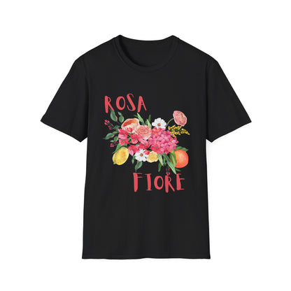 Rosa Fiore Farmers Market T-Shirt