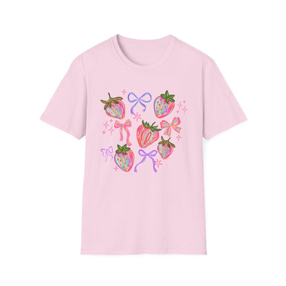 Strawberry bow market T-Shirt