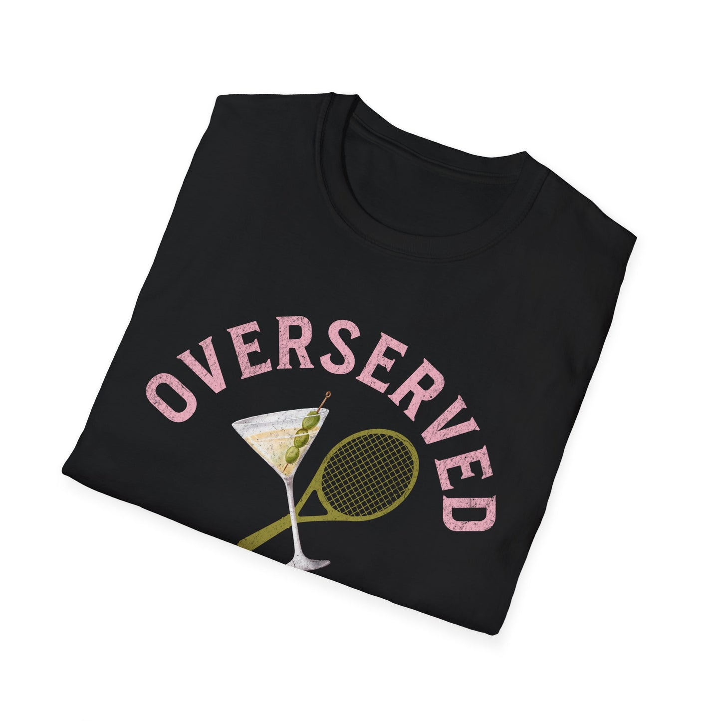 Overserved tennis and tinis club T-Shirt