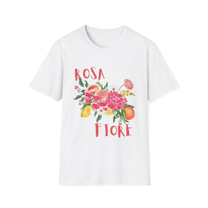 Rosa Fiore Farmers Market T-Shirt