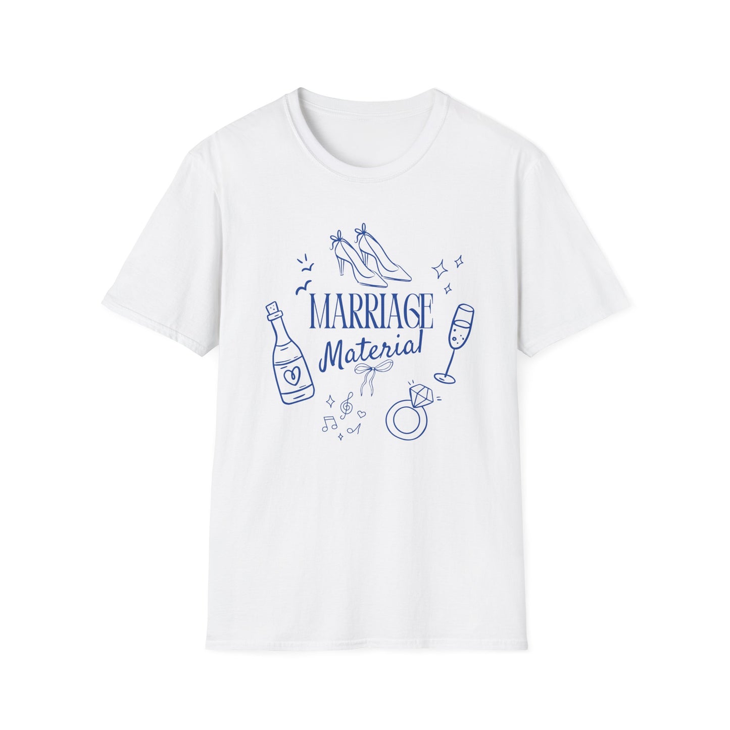 Marriage Material  Bride T-Shirt