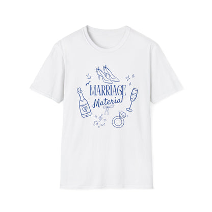 Marriage Material  Bride T-Shirt