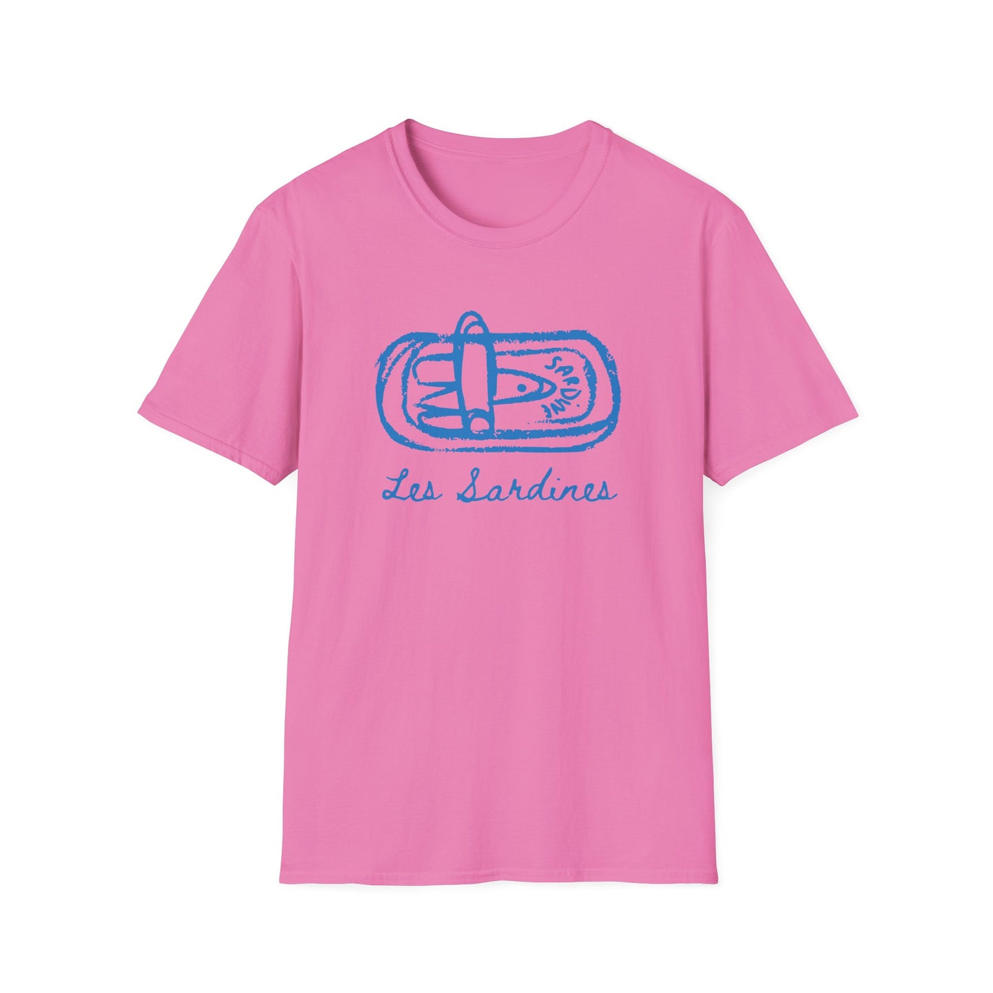 Les sardines Coastal beach Fisherman Aesthetic T-Shirt