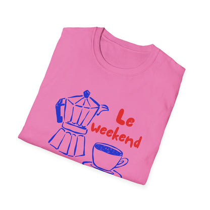 Le weekend coffee T-Shirt