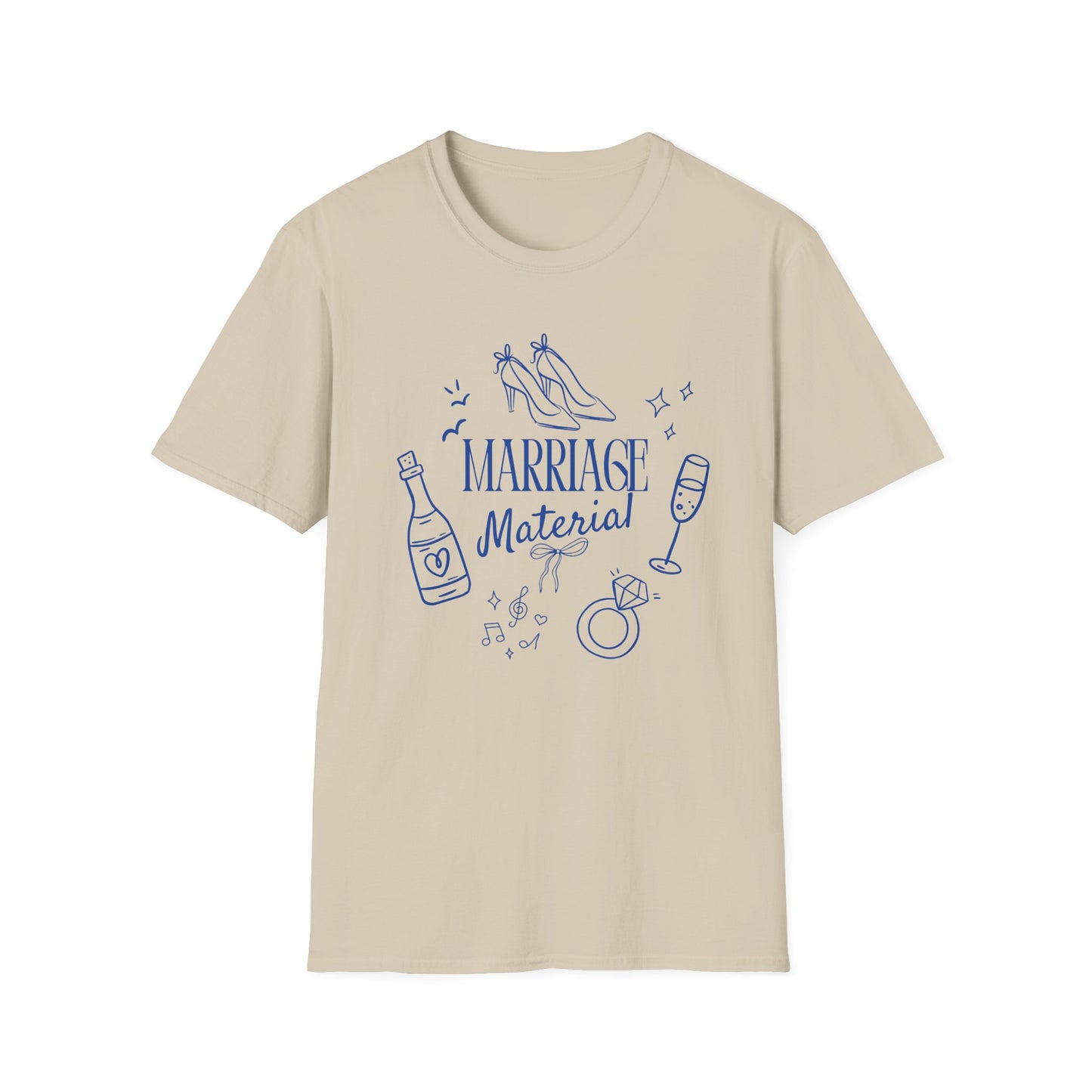 Marriage Material  Bride T-Shirt