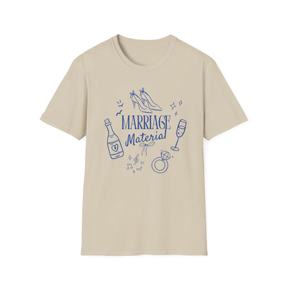 Marriage Material  Bride T-Shirt
