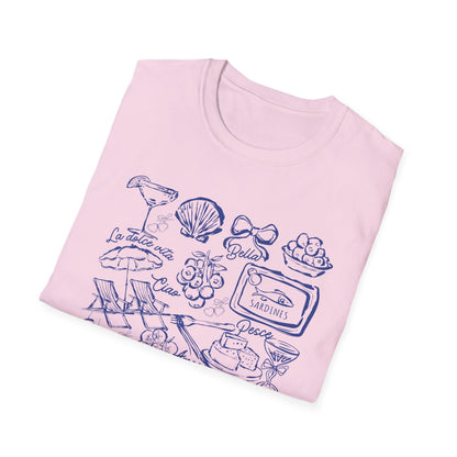La Dolce Vita Italian Coastal T-Shirt