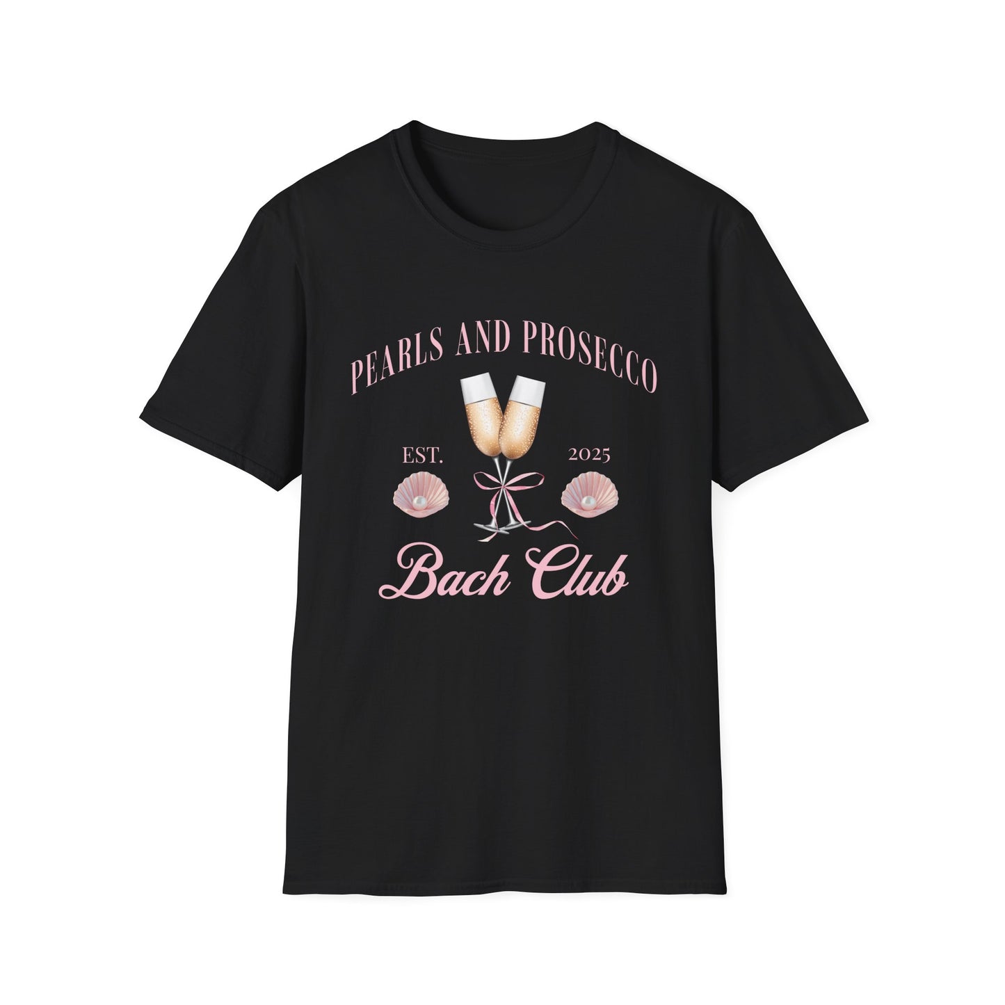 Pearl and Prosecco Bach Club 2025 T-Shirt