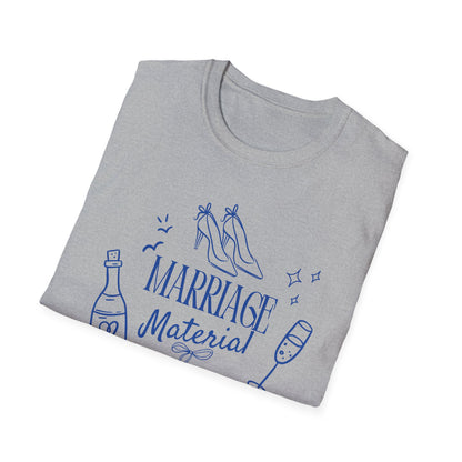 Marriage Material  Bride T-Shirt