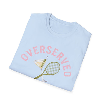 Overserved tennis and tinis club T-Shirt