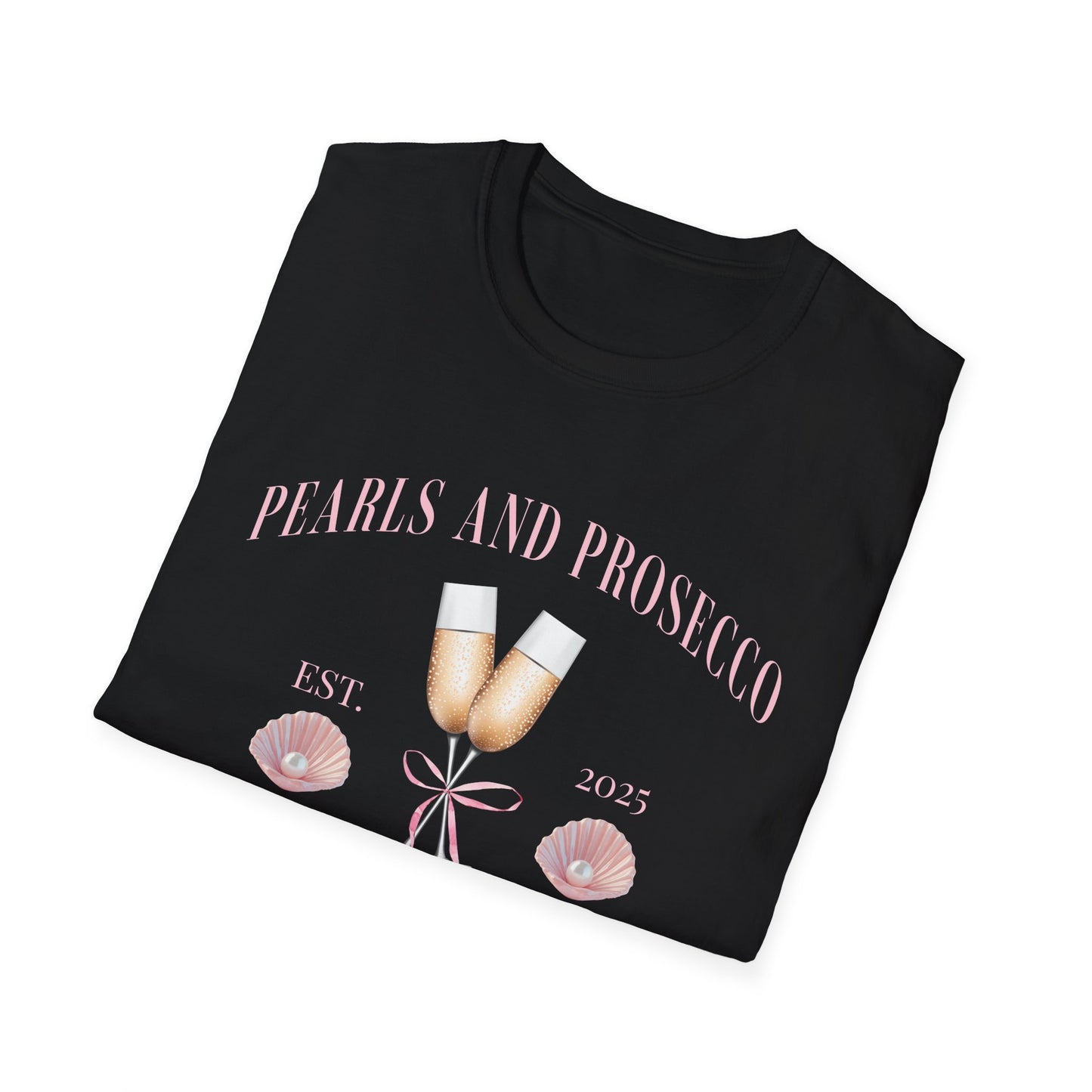 Pearl and Prosecco Bach Club 2025 T-Shirt