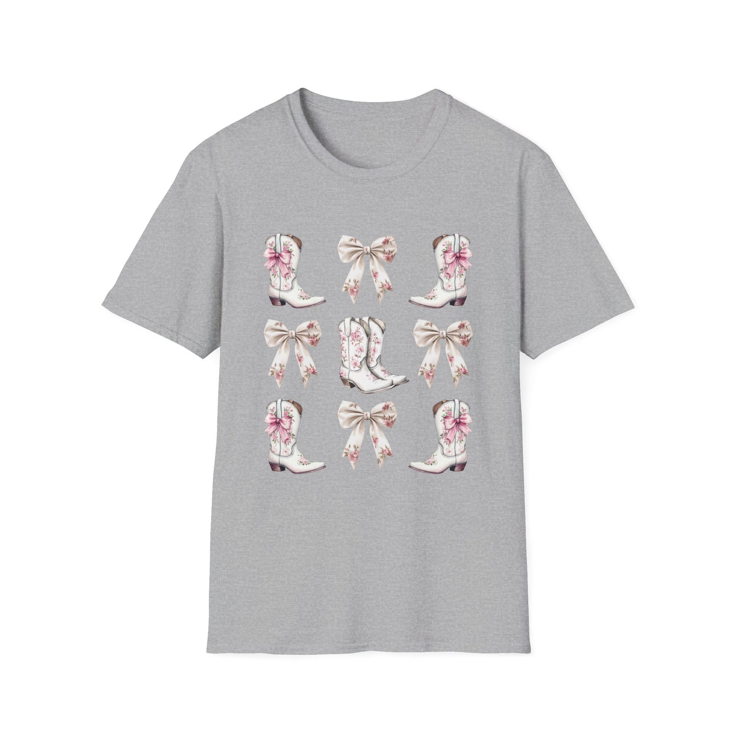 Cowgirl Pink Toile Bows T-Shirt