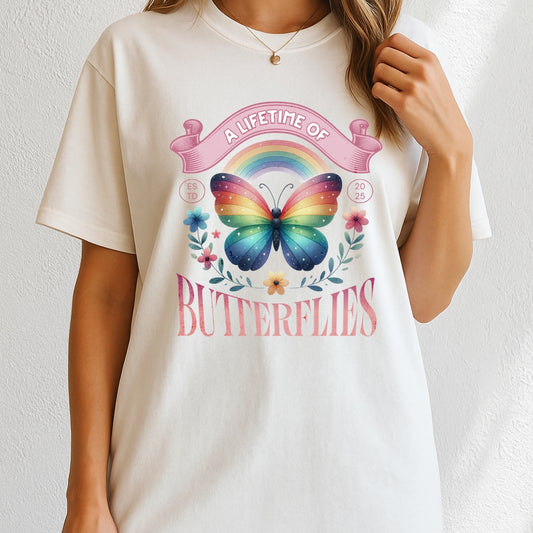 A lifetime of butterflies T-Shirt