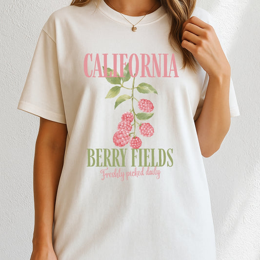 Raspberry Berry Fields T-Shirt