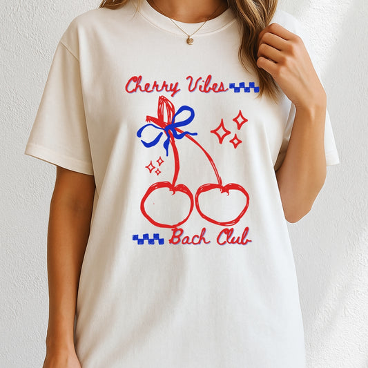Cherry Vibes Bach Club T-Shirt