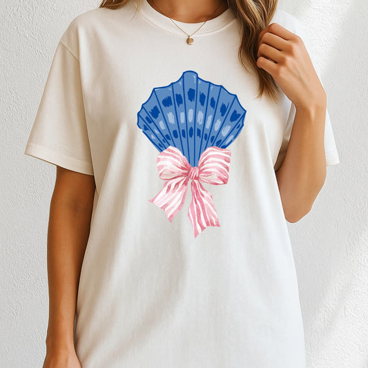 Coastal Coquette Bow T-Shirt