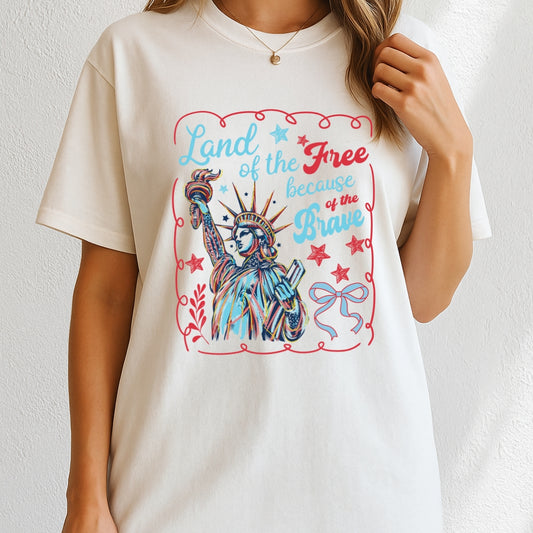 USA coquette bow T-Shirt