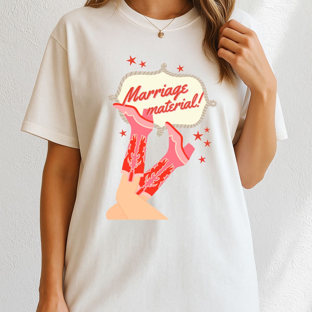 Marriage Material Bride T-Shirt