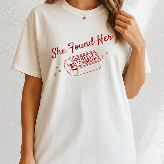 She found her perfect match T-Shirt