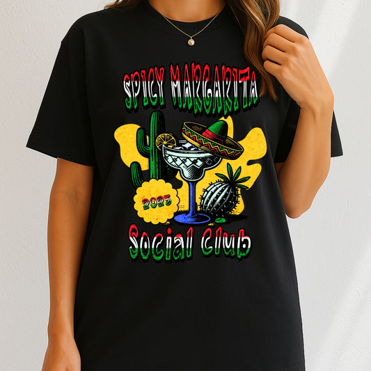 Spicy Margarita Social Club 2025 T-Shirt