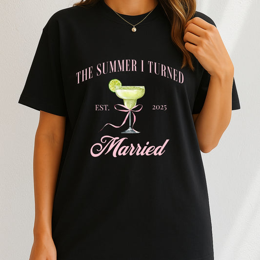 The Summer I turned married 2025 T-Shirt