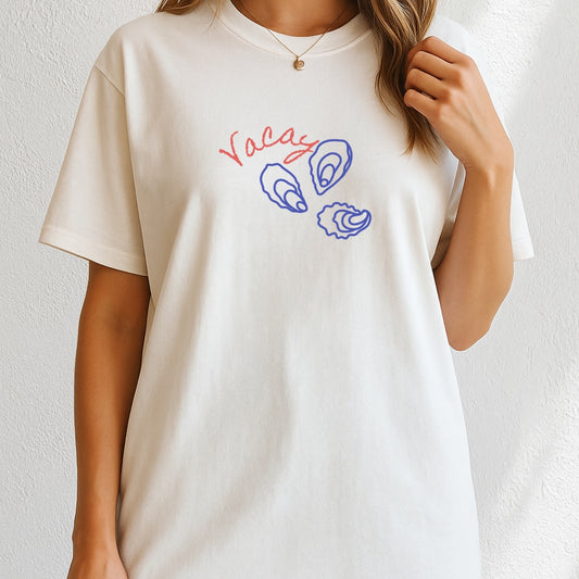 Vacay oysters fishermen T-Shirt